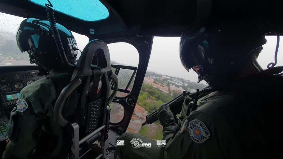 Polícia Militar intensifica patrulhamento aéreo em SP