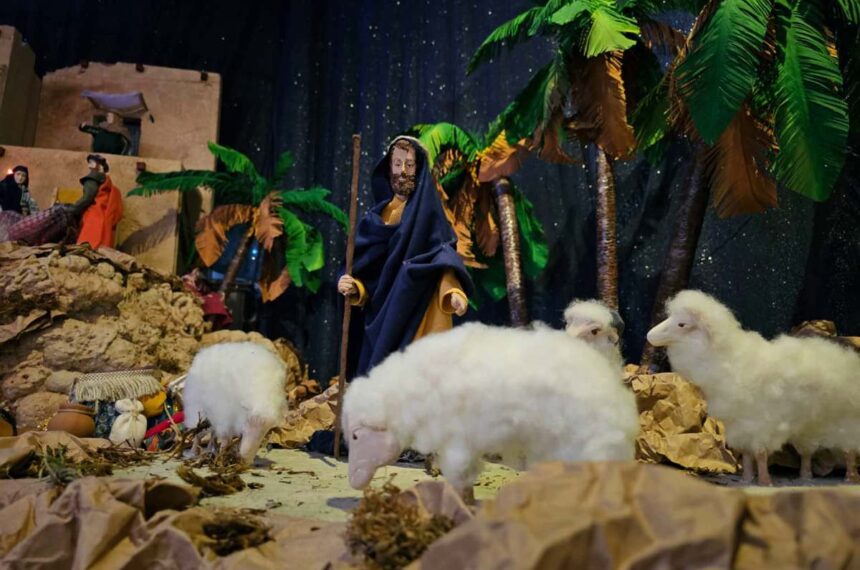 Presépio com movimento