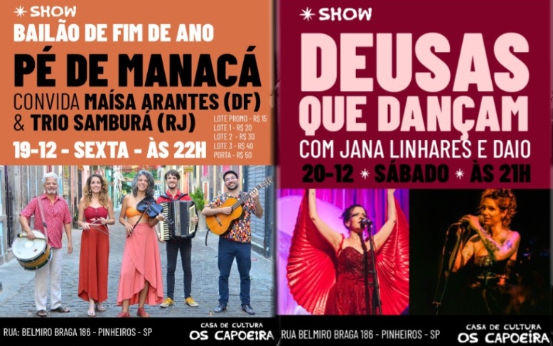 Casa de Cultura Os Capoeira - Cultura - Programação