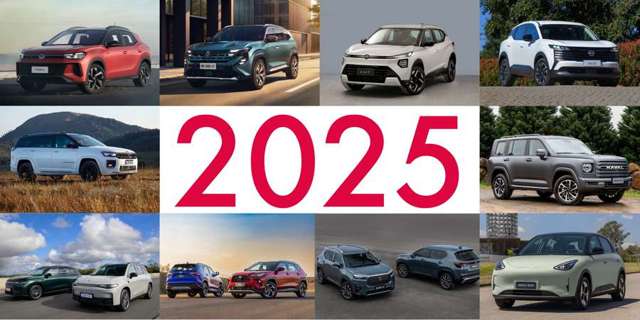 Retrospectiva – Principais lançamentos de carros no Brasil em 2025