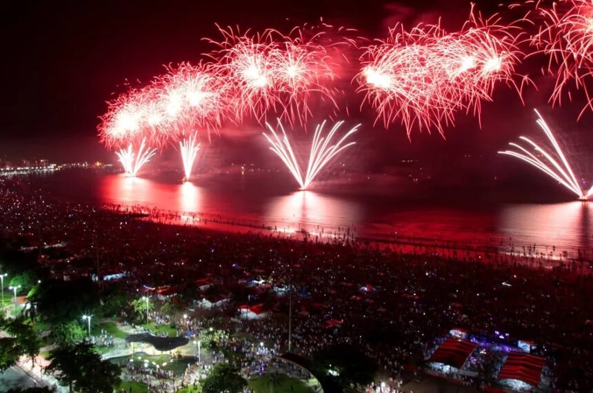 Reveillon de Santos terá 14 minutos de fogos de baixo ruído