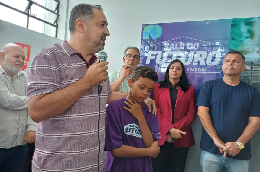 Sala do futuro robótica Mauá 