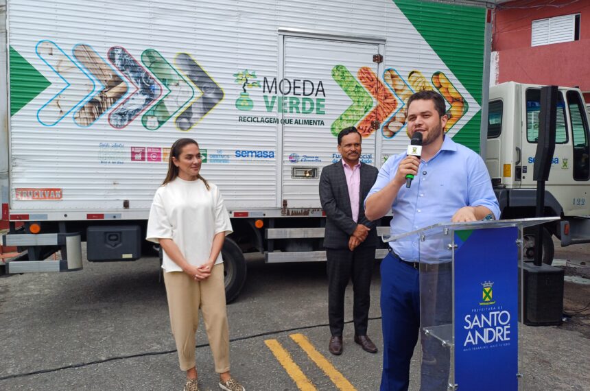 Moeda verde Santo André jardim bom pastor 