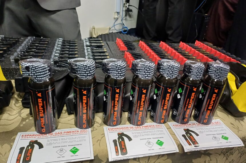 Equipamentos não letais abc