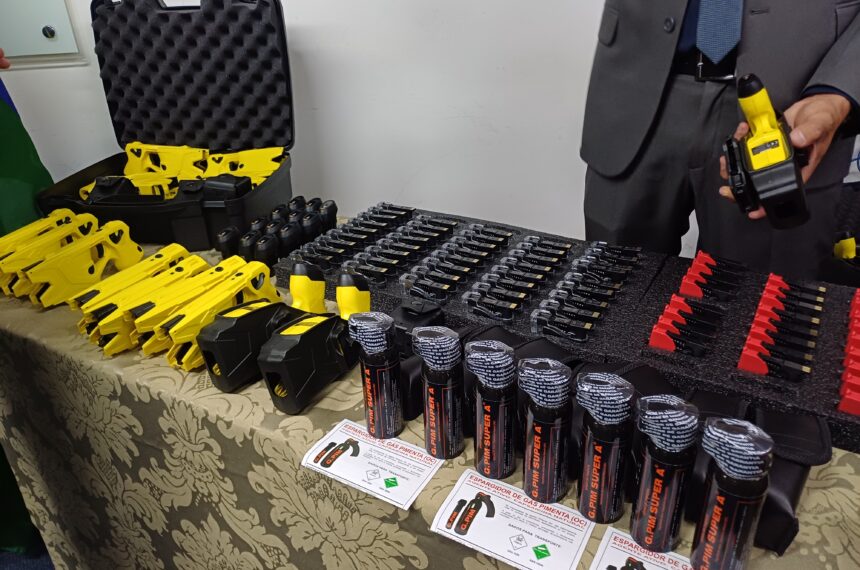 Equipamentos não letais abc