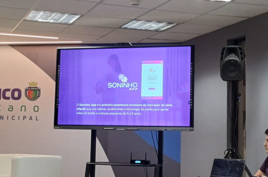 Soninho APP centro tecnológico scs