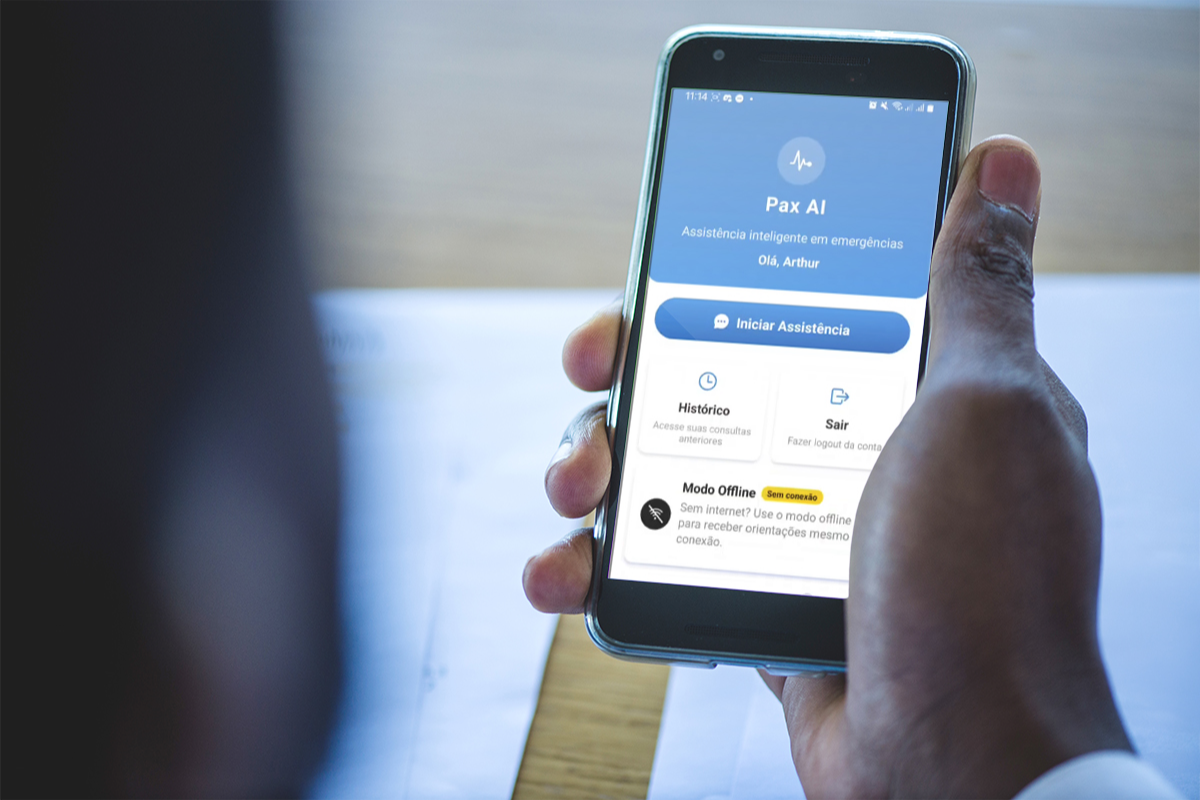 Etec cria app com IA que agiliza primeiros socorros