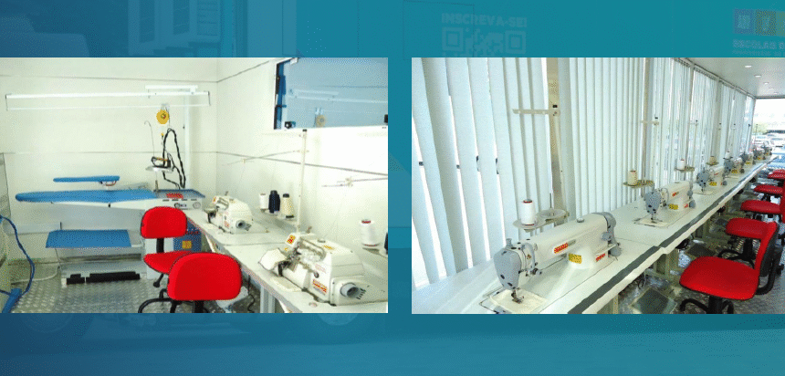 Cursos de confecção industrial