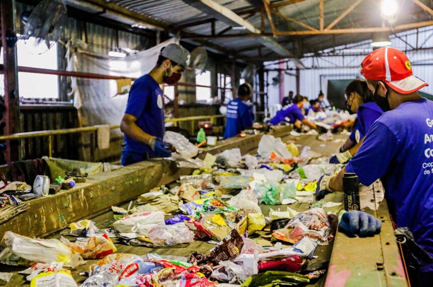 Cooperativas de reciclagem em São Bernardo. Coleta seletiva