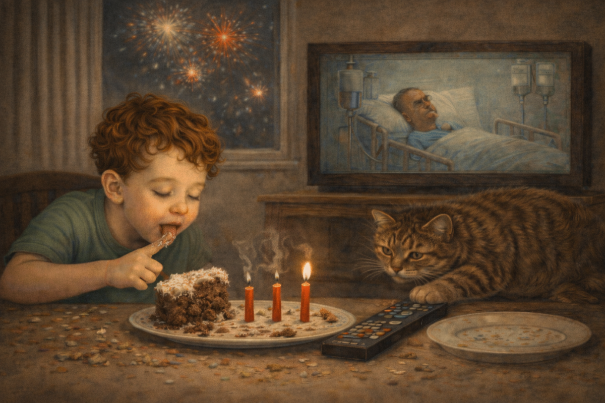 O Tempo: Entre Quatro Velas, Fogos e Um Soluço