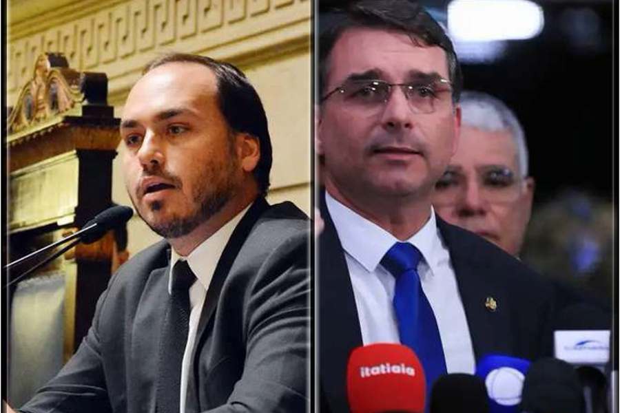Filhos de Bolsonaro criticam Moraes após negar prisão domiciliar