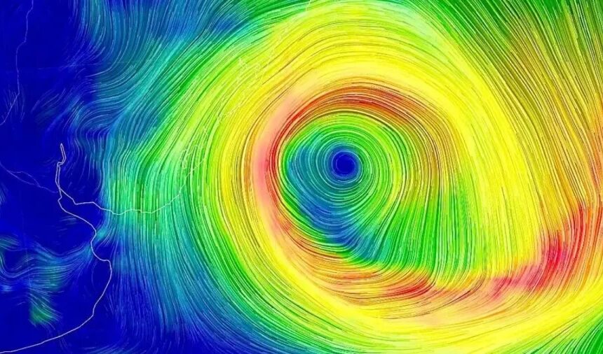 Ciclone extratropical deve se aproximar do Sul do Brasil a partir da madrugada de sábado…