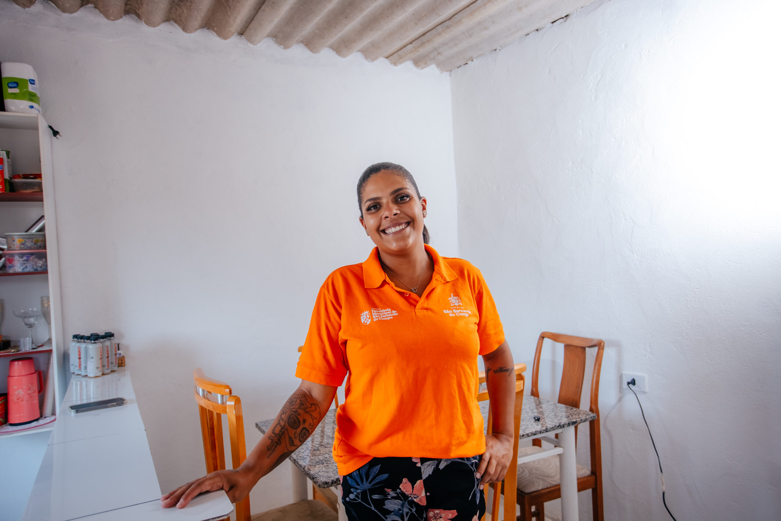 Aluna da Faculdade Municipal concilia limpeza urbana e curso superior