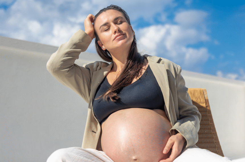 Grávida - Gravidez no Verão - Gestação Calor