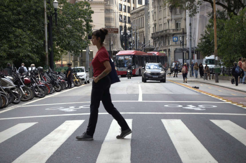 Respeito à Vida - Faixa de pedestre - Rua