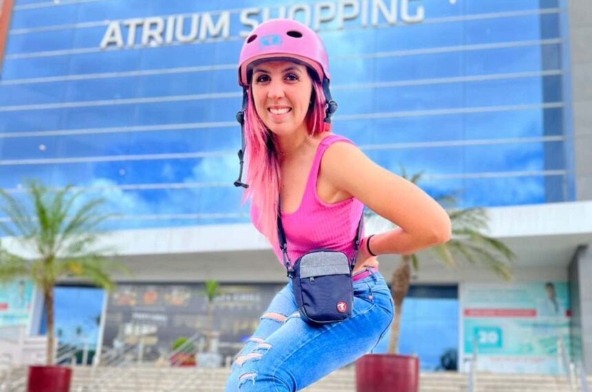 Atrium  - Patinação- Mari Moura