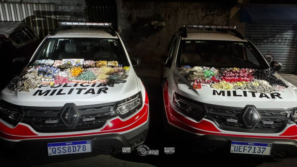 Operação policial em Guarulhos apreende drogas e dinheiro