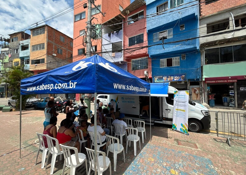 Sabesp leva atendimento itinerante à Paraisópolis