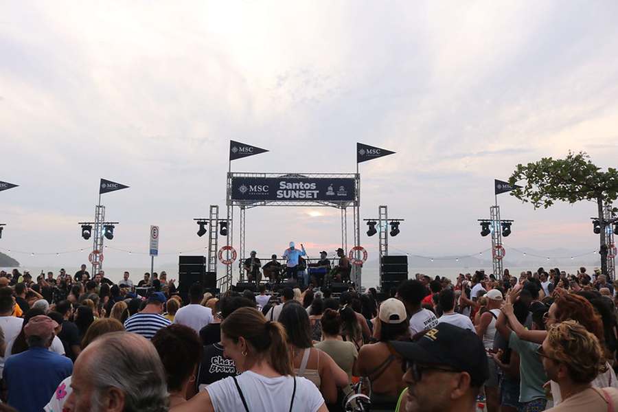 Santos recebe nova edição do Santos Sunset neste sábado