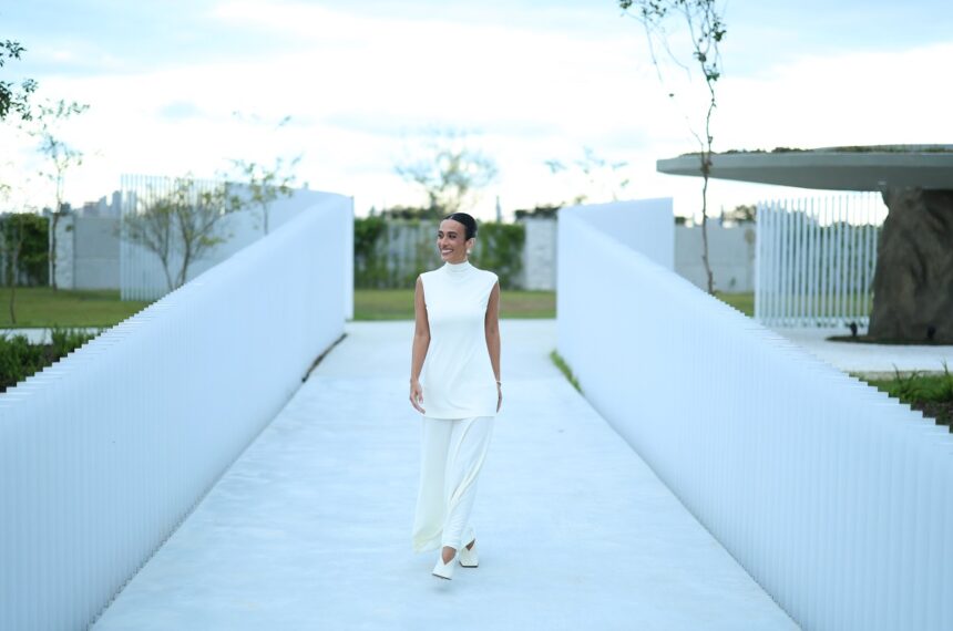 Silvia Braz celebra primeiro campo de golfe iluminado na América do Sul - Divulgação