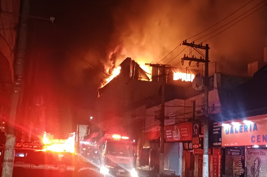 Incêndio armarinhos Fernando santo andre 