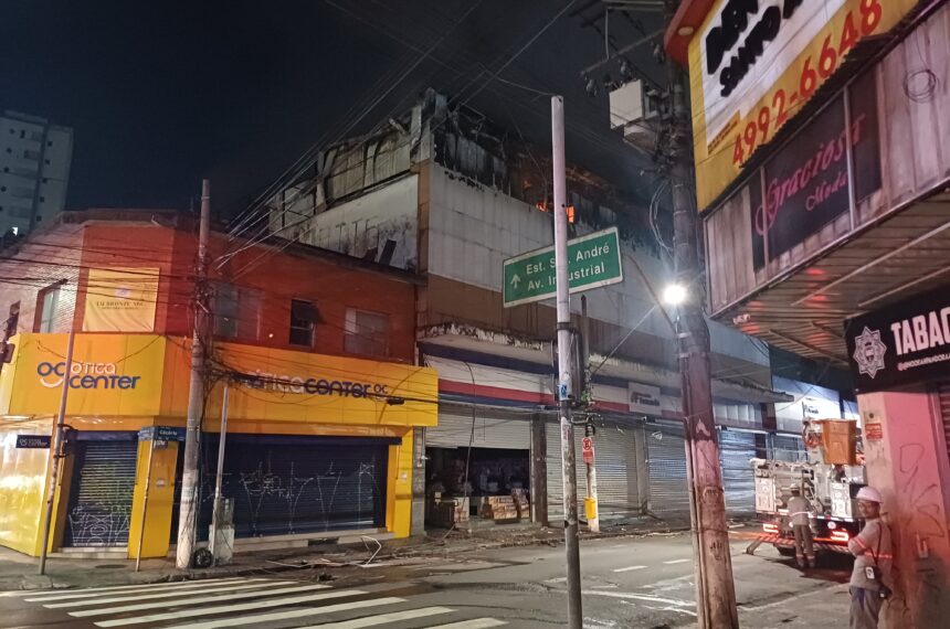Incêndio armarinhos Fernando santo andre 