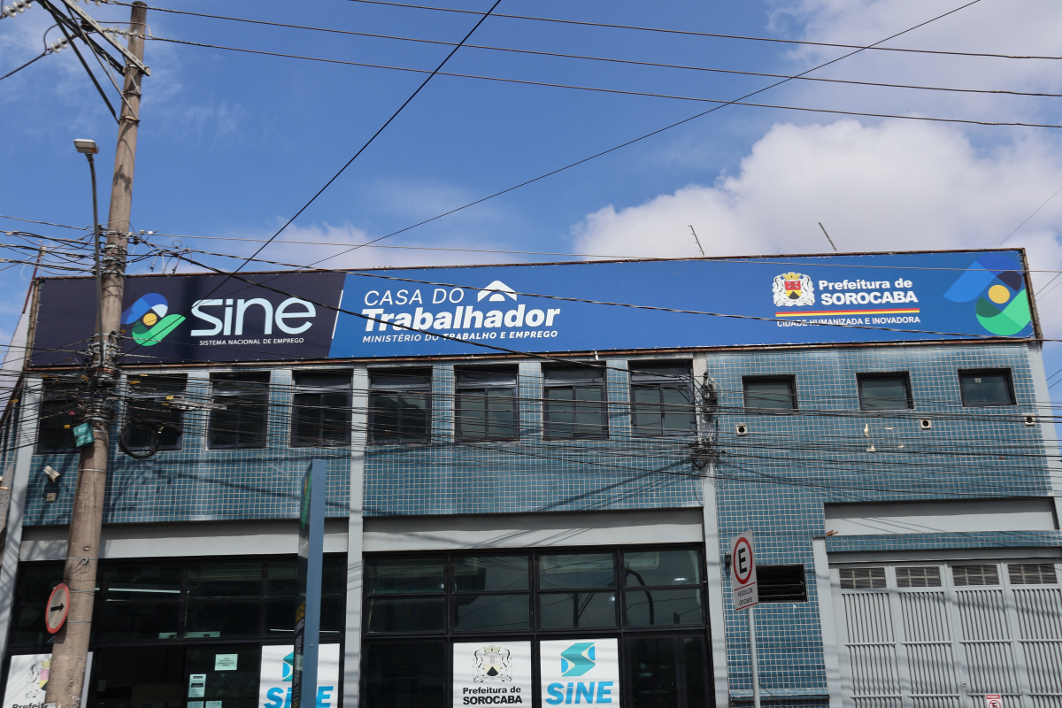 Casa do Trabalhador oferece 247 novas vagas em Sorocaba