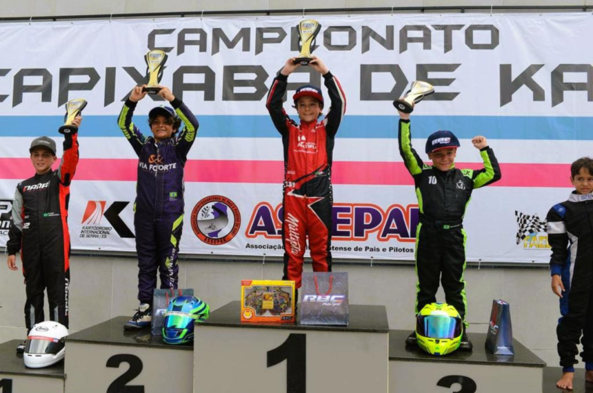 Campeonato Capixaba de Kart abre a temporada dos irmãos Emerick