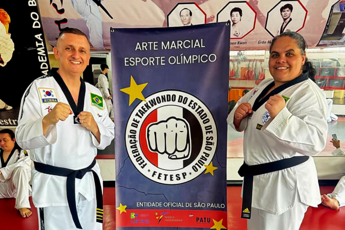 Atletas de Taekwondo de Ribeirão Pires concluem Seminário da FETESP