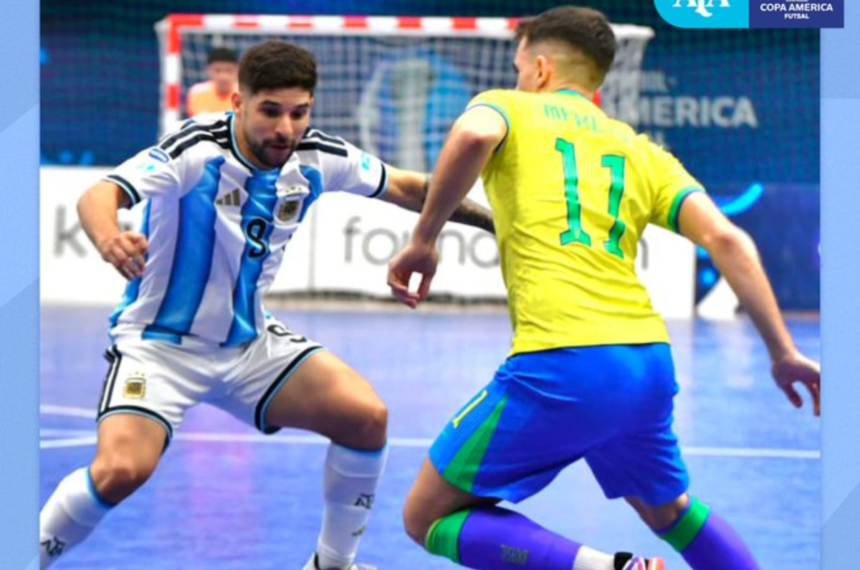 Copa América de Futsal: Brasil vence a Argentina e leva 12ª taça