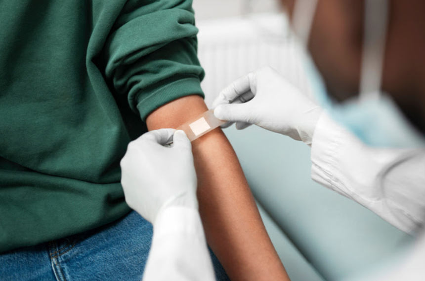 Testagem rápida de HIV - Saúde - Injeção -  PrEP 