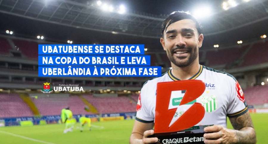 Ubatuba tem representante em destaque na Copa do Brasil
