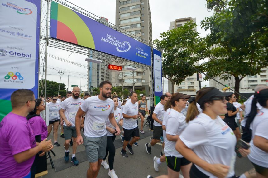 Corrida de Rua Inclusão em Movimento terá largada agendada para às 07h, em frente ao Ginásio Poliesportivo da Avenida Kennedy - Divulgação/PMSBC