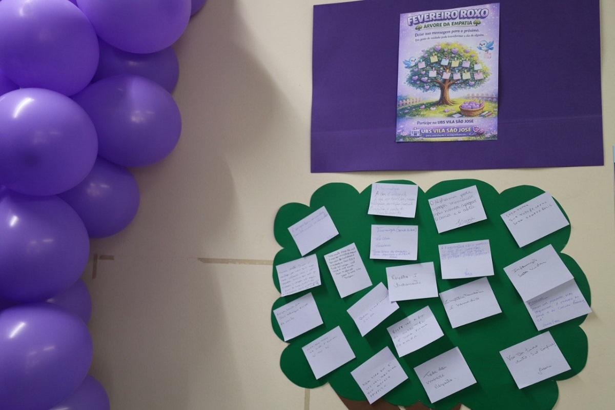 Diadema mobiliza unidades de saúde para ações do Fevereiro Roxo