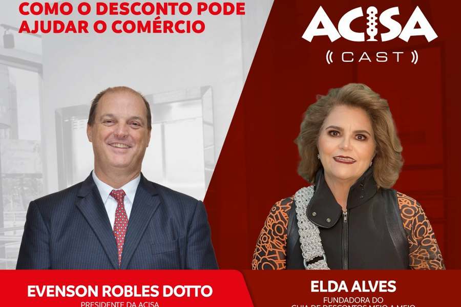 ACISA debate uso de descontos no comércio em podcast