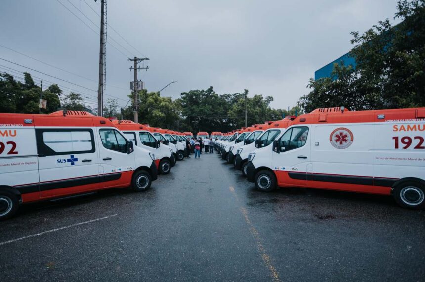 Novas ambulâncias - São Bernardo