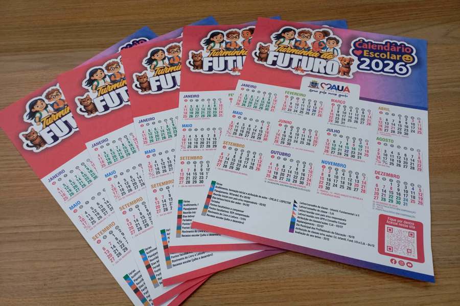 Mauá lança calendário letivo de 2026 em versão impressa