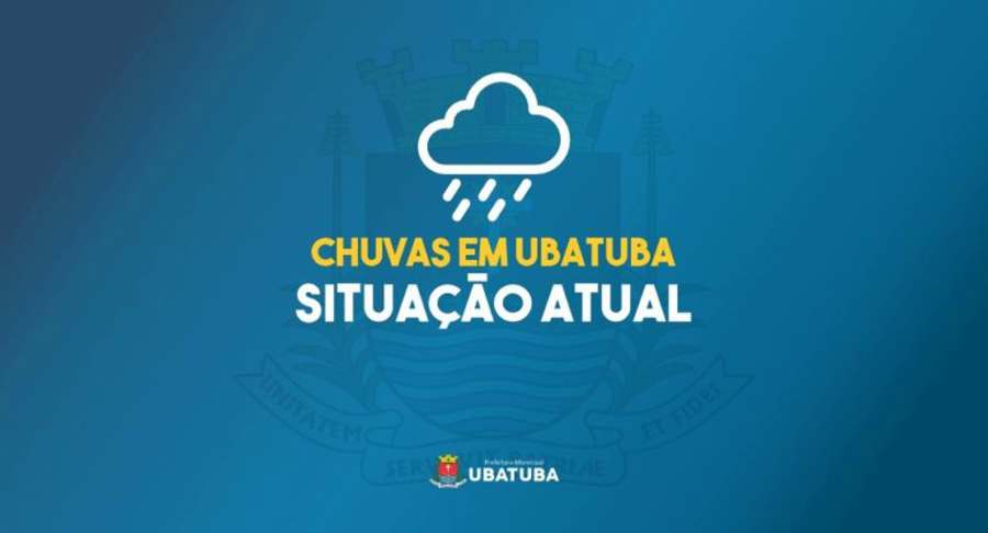 Ubatuba enfrenta chuvas intensas e suspende aulas