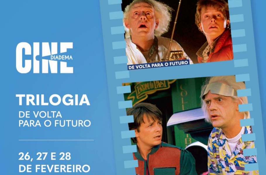 Trilogia ‘De Volta para o Futuro’ será exibida em Diadema