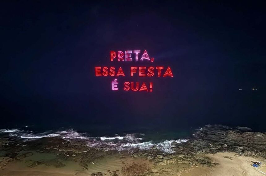 iFood - drones - homenagem- Preta Gil