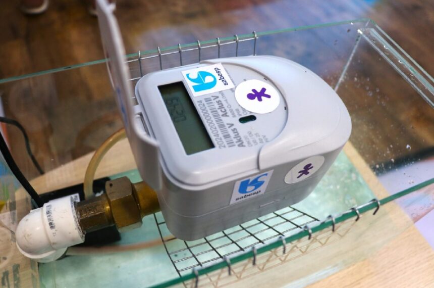 Como funcionará o novo hidrômetro inteligente da Sabesp - Divulgação