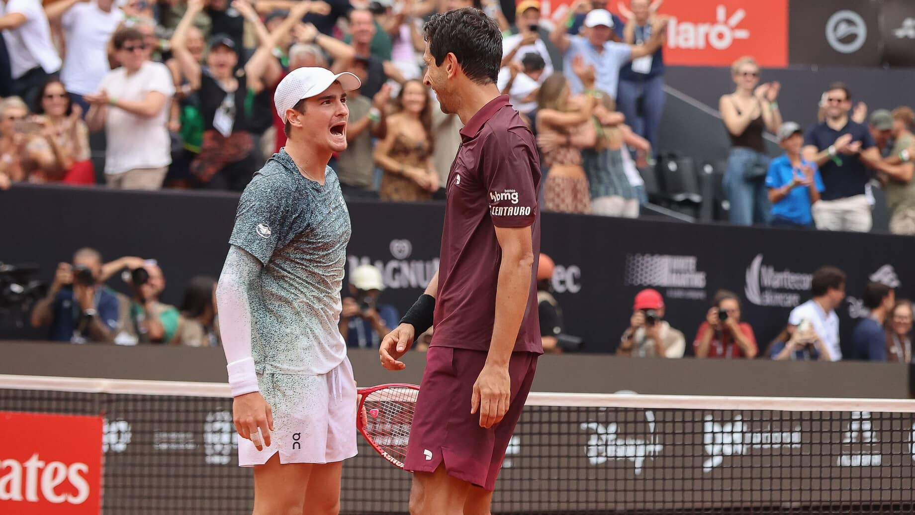João Fonseca e Marcelo Melo são campeões de duplas do Rio Open