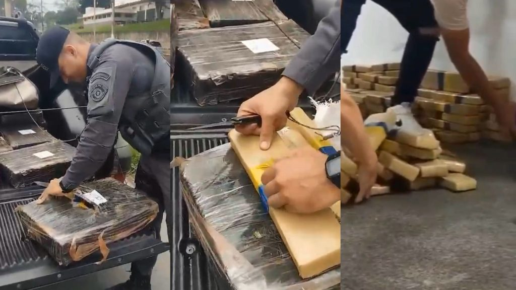 PM apreende homem com 140kg de maconha no Rodoanel Mário Covas