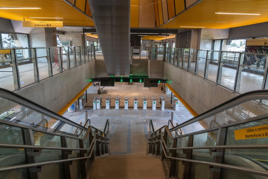 Avanço nas obras da Linha 17-Ouro prepara conexão em Campo Belo