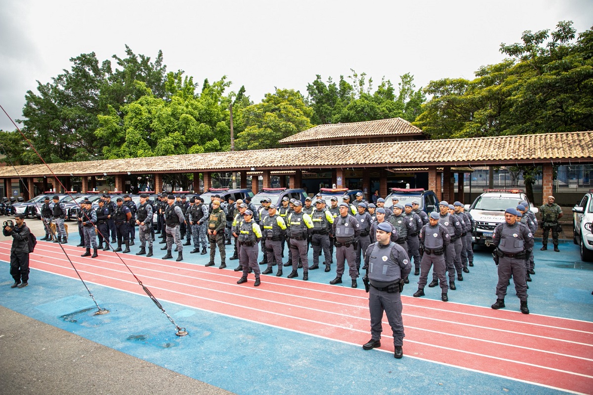 SCS recebe reforço policial com a Operação Impacto ABC