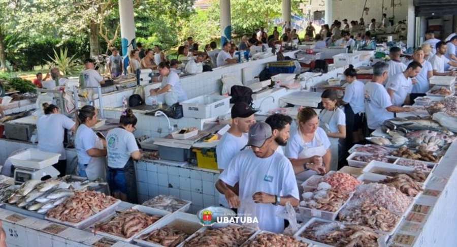 Venda de pescados cresce em Ubatuba durante a Quaresma