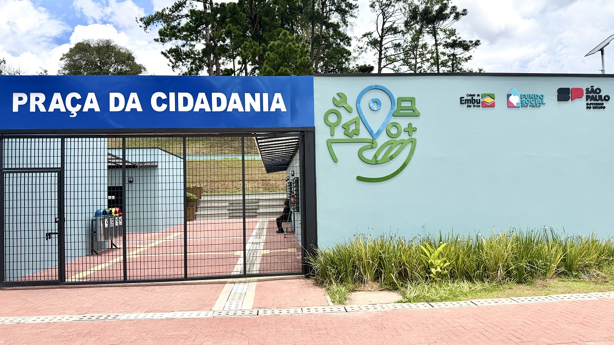Fundo Social inaugura Praça da Cidadania em Embu das Artes