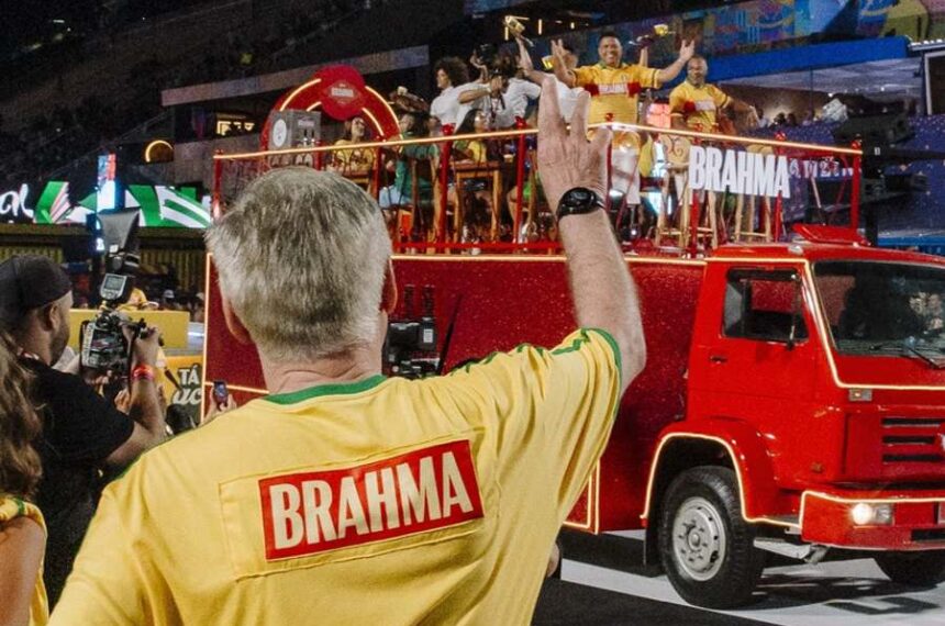 Ancelotti - Ronaldo Fenômeno - Sapucaí