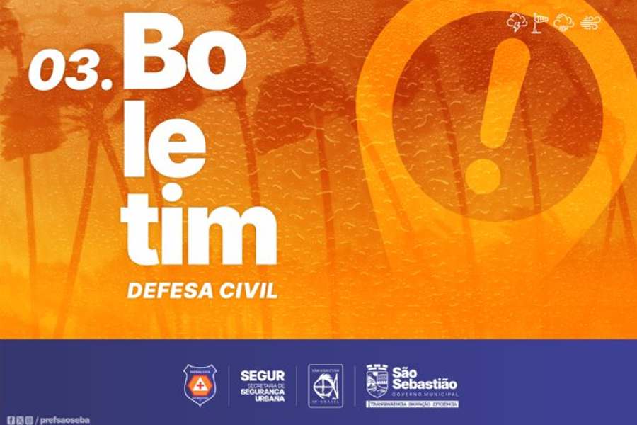 São Sebastião registra ocorrências em bairros da Costa Sul