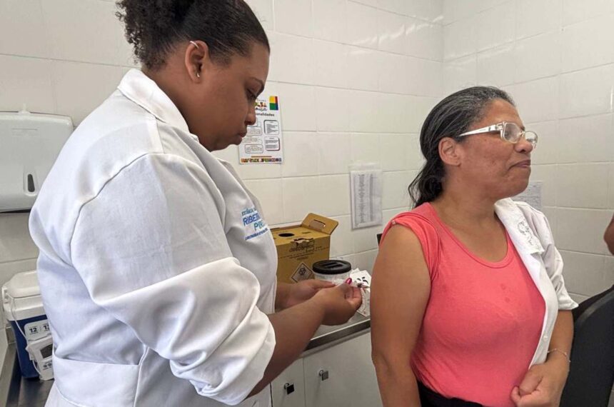 vacinação contra a dengue -profissional saúde